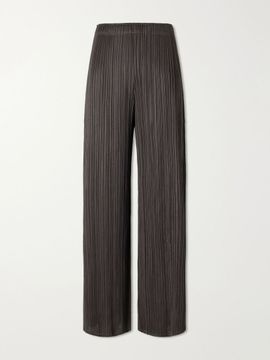 PLEATS PLEASE ISSEY MIYAKE August plissé wide-leg pants