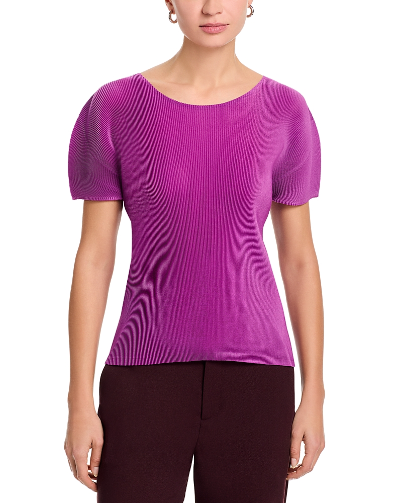 PLEATS PLEASE ISSEY MIYAKE - Purple Soft Pleats Long Sleeve T-Shirt