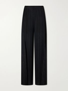 PLEATS PLEASE ISSEY MIYAKE July Bouquet plissé wide-leg pants