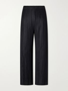 PLEATS PLEASE ISSEY MIYAKE July plissé wide-leg pants