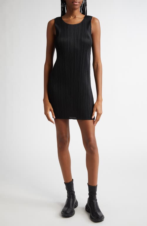 Pleats Please Issey Miyake - Solar Flare Pleated A-Line Dress in