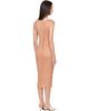 PLEATS PLEASE ISSEY MIYAKE PLEATS PLEASE ISSEY MIYAKE Beige Monthly Colors June Midi Dress - 3