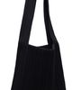 PLEATS PLEASE ISSEY MIYAKE PLEATS PLEASE ISSEY MIYAKE Black Crepe Knit Tote - 3