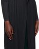 PLEATS PLEASE ISSEY MIYAKE PLEATS PLEASE ISSEY MIYAKE Black Facade Coat - 2
