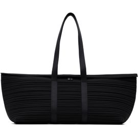 PLEATS PLEASE ISSEY MIYAKE PLEATS PLEASE ISSEY MIYAKE Black Pleats Boston Shoulder Bag
