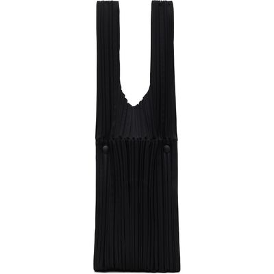 PLEATS PLEASE ISSEY MIYAKE PLEATS PLEASE ISSEY MIYAKE Black Pleats Bridge Tote
