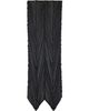 PLEATS PLEASE ISSEY MIYAKE PLEATS PLEASE ISSEY MIYAKE Black Skinny Scarf - 1