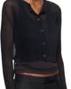 PLEATS PLEASE ISSEY MIYAKE PLEATS PLEASE ISSEY MIYAKE Black Tatami April Cardigan - 2