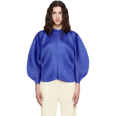 PLEATS PLEASE ISSEY MIYAKE PLEATS PLEASE ISSEY MIYAKE Blue Coast Blouse