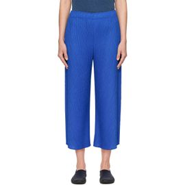 PLEATS PLEASE ISSEY MIYAKE PLEATS PLEASE ISSEY MIYAKE Blue Coast Trousers
