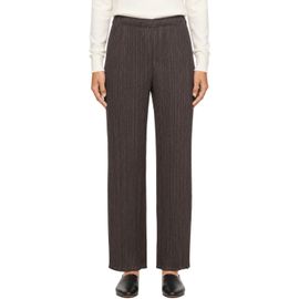 PLEATS PLEASE ISSEY MIYAKE PLEATS PLEASE ISSEY MIYAKE Brown Monthly Colors August Trousers