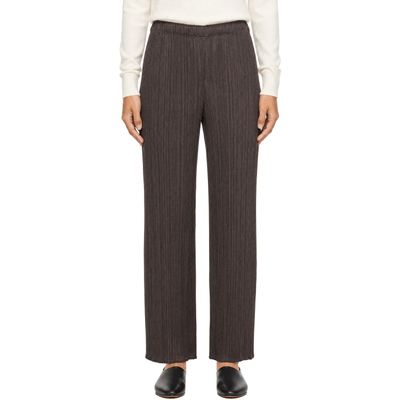 PLEATS PLEASE ISSEY MIYAKE PLEATS PLEASE ISSEY MIYAKE Brown Monthly Colors August Trousers