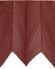 PLEATS PLEASE ISSEY MIYAKE PLEATS PLEASE ISSEY MIYAKE Burgundy Monthly Colors October Scarf - 2