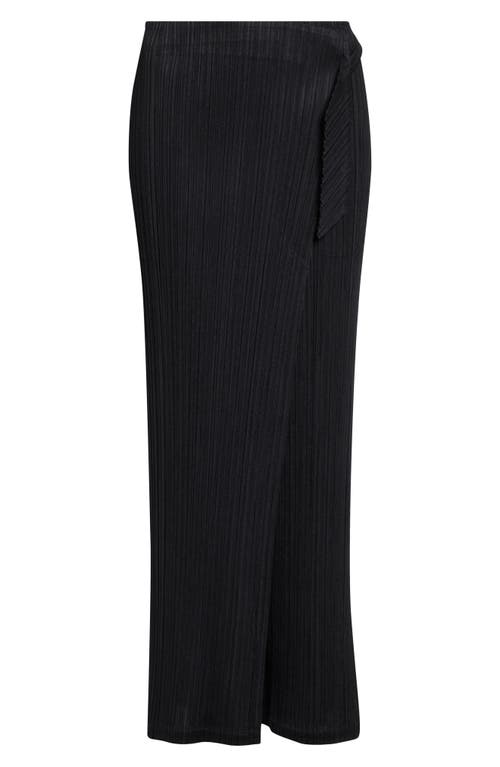 Pleats Please Issey Miyake Pleats Please Issey Miyake Facade Pleated Wrap Skirt