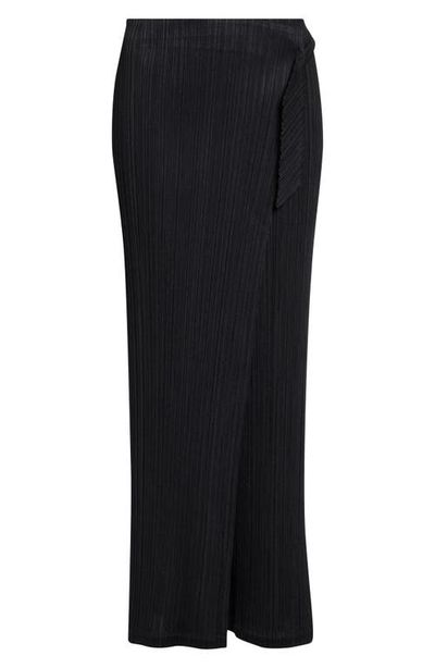 Pleats Please Issey Miyake Pleats Please Issey Miyake Facade Pleated Wrap Skirt