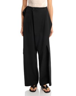 Pleats Please Issey Miyake Pleats Please Issey Miyake Fluttering Asymmetrical Pants