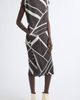 Pleats Please Issey Miyake Pleats Please Issey Miyake Fold Line Pleated Midi Dress - 2