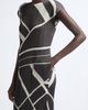 Pleats Please Issey Miyake Pleats Please Issey Miyake Fold Line Pleated Midi Dress - 4