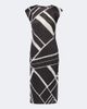 Pleats Please Issey Miyake Pleats Please Issey Miyake Fold Line pleated printed midi dress - 1