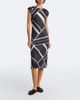 Pleats Please Issey Miyake Pleats Please Issey Miyake Fold Line pleated printed midi dress - 2
