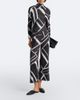 Pleats Please Issey Miyake Pleats Please Issey Miyake Fold Line pleated printed wide-leg pants - 2