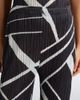 Pleats Please Issey Miyake Pleats Please Issey Miyake Fold Line pleated printed wide-leg pants - 3