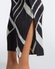 Pleats Please Issey Miyake Pleats Please Issey Miyake Fold Line pleated printed wide-leg pants - 4