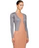 PLEATS PLEASE ISSEY MIYAKE PLEATS PLEASE ISSEY MIYAKE Gray Basics Cardigan - 2