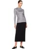PLEATS PLEASE ISSEY MIYAKE PLEATS PLEASE ISSEY MIYAKE Gray Basics Turtleneck Top - 4
