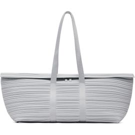 PLEATS PLEASE ISSEY MIYAKE PLEATS PLEASE ISSEY MIYAKE Gray Pleats Boston Shoulder Bag