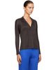 PLEATS PLEASE ISSEY MIYAKE PLEATS PLEASE ISSEY MIYAKE Gray Pleats Jacket Blazer - 2