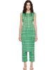 PLEATS PLEASE ISSEY MIYAKE PLEATS PLEASE ISSEY MIYAKE Green Basket Midi Dress - 1