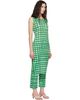 PLEATS PLEASE ISSEY MIYAKE PLEATS PLEASE ISSEY MIYAKE Green Basket Midi Dress - 2