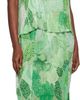 PLEATS PLEASE ISSEY MIYAKE PLEATS PLEASE ISSEY MIYAKE Green Foggy Forest Midi Skirt - 4