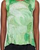 PLEATS PLEASE ISSEY MIYAKE PLEATS PLEASE ISSEY MIYAKE Green Foggy Forest Top - 1