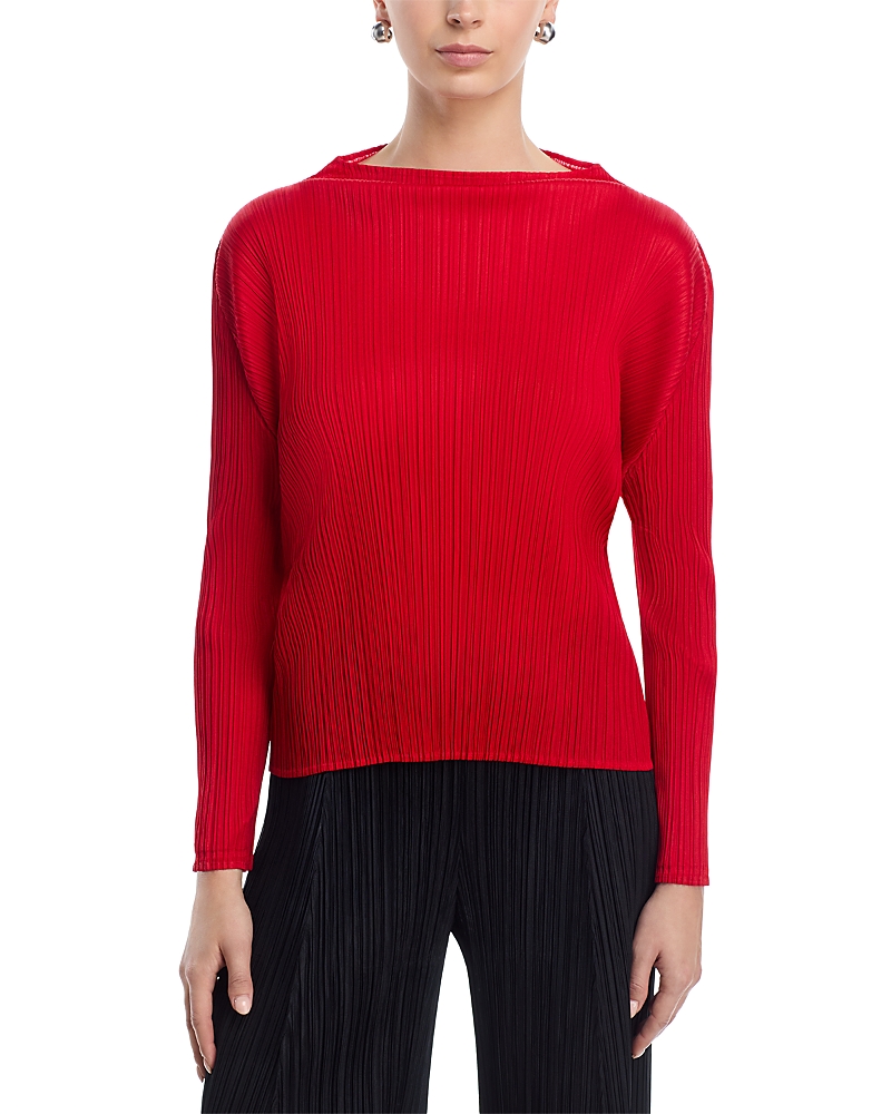 Pleats Please Issey Miyake - High Neck Top