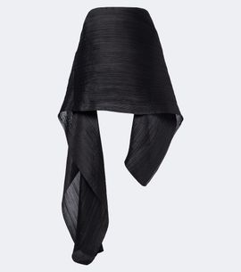 Pleats Please Issey Miyake Pleats Please Issey Miyake Madame T pleated shawl
