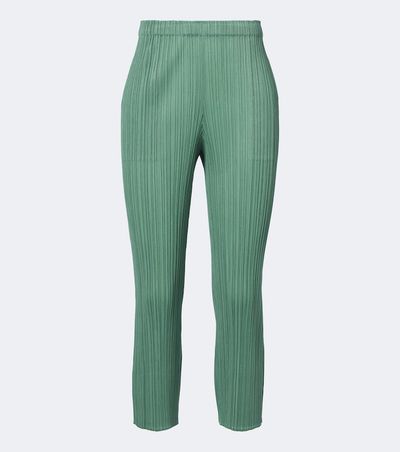 Pleats Please Issey Miyake Pleats Please Issey Miyake Monthly Colors: August pleated slim pants