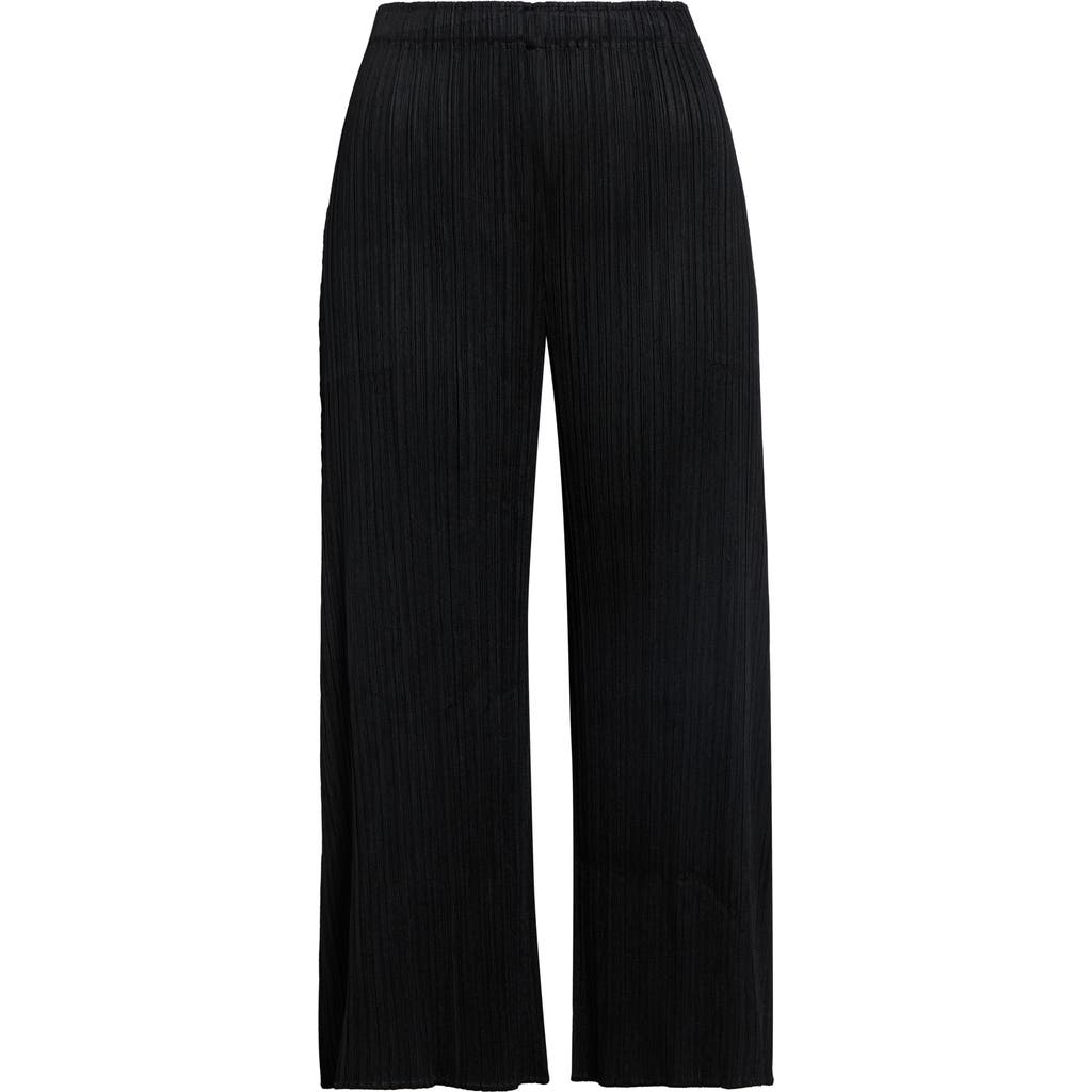 Pleats Please Issey Miyake Pleats Please Issey Miyake Monthly Colors July Pleated Crop Straight Leg Pants