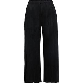 Pleats Please Issey Miyake Pleats Please Issey Miyake Monthly Colors July Pleated Crop Straight Leg Pants