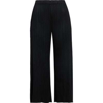 Pleats Please Issey Miyake Pleats Please Issey Miyake Monthly Colors July Pleated Crop Straight Leg Pants
