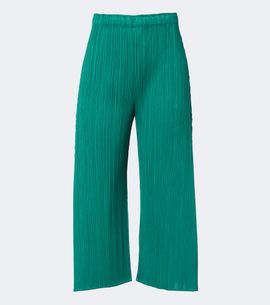 Pleats Please Issey Miyake Pleats Please Issey Miyake Monthly Colors: July pleated wide-leg pants