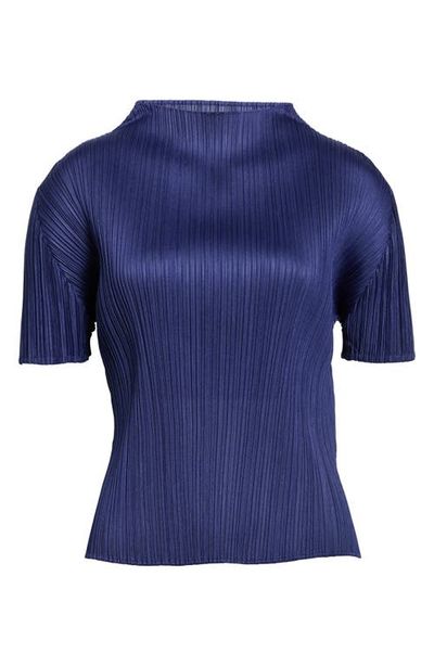 Pleats Please Issey Miyake Pleats Please Issey Miyake Monthly Colors September Pleated Short Sleeve Top