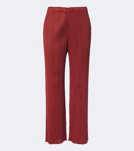 Pleats Please Issey Miyake Pleats Please Issey Miyake Monthly Colors: September pleated straight pants
