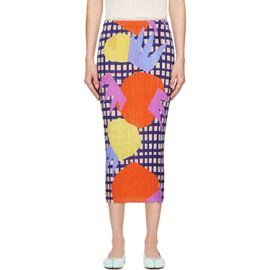 PLEATS PLEASE ISSEY MIYAKE PLEATS PLEASE ISSEY MIYAKE Multicolor Market Midi Skirt