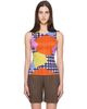PLEATS PLEASE ISSEY MIYAKE PLEATS PLEASE ISSEY MIYAKE Multicolor Market Tank Top - 1