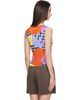 PLEATS PLEASE ISSEY MIYAKE PLEATS PLEASE ISSEY MIYAKE Multicolor Market Tank Top - 3