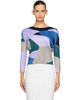 PLEATS PLEASE ISSEY MIYAKE PLEATS PLEASE ISSEY MIYAKE Multicolor 'Surpise!' Top - 1