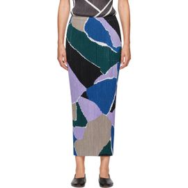 PLEATS PLEASE ISSEY MIYAKE PLEATS PLEASE ISSEY MIYAKE Multicolor Surprise! Midi Skirt