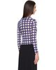 PLEATS PLEASE ISSEY MIYAKE PLEATS PLEASE ISSEY MIYAKE Navy & Beige Basket Shirt - 3